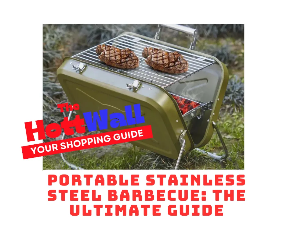 Portable Stainless Steel Charcoal BBQ