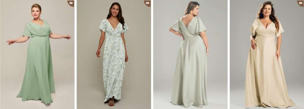 Plus Size Bridesmaid Dresses