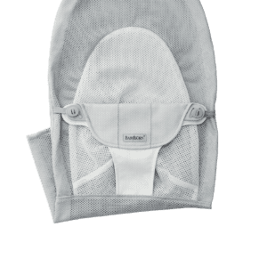 Silver/White Mesh Bouncer Balance Soft Extra Fabric Seat