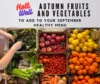 Autumn Fruits and Vegetables to Add to Your September Healthy Menu