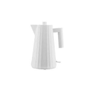 Alessi Plisse Electric Kettle, 2.400W, 1.7L, White