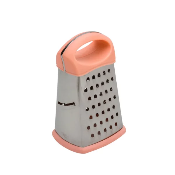 Crick Crack Box Grater, 20cm, Pink Silver