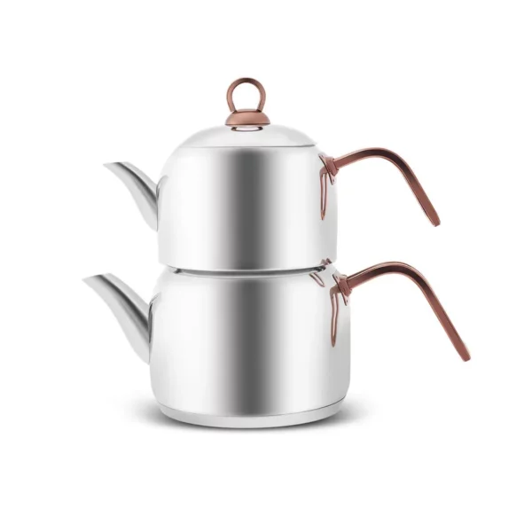 Exclusive  Manes Stainless Steel Teapot Set, Mini, Rose