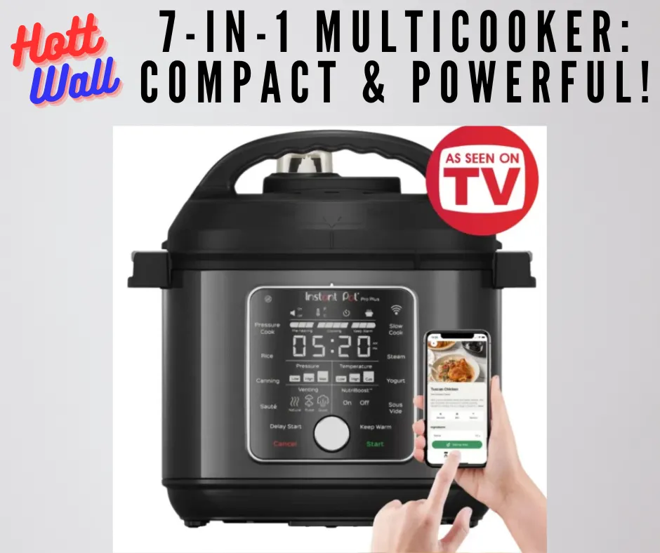 7-in-1 Multicooker Compact & Powerful!