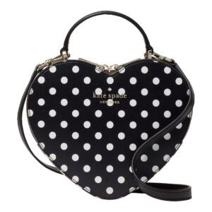 Black Multi Heart Crossbody