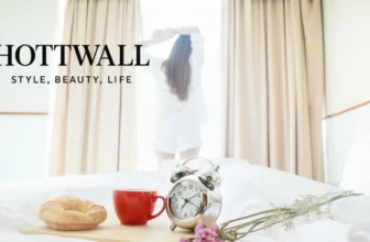 Morning habits of woman. Hottwall