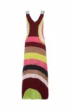 Ocon Crochet Dress in Multi Wool Cashmere