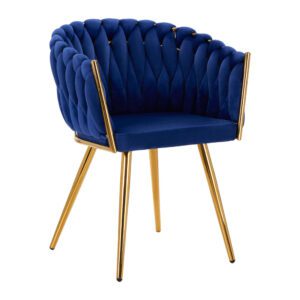 4Rico Navy Blue Chair for Comfort