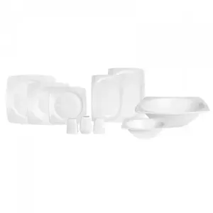 57 Piece Karaca Porcelain Dinner Set for 12