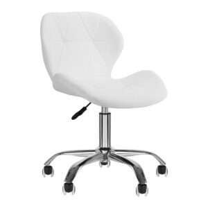 Activeshop Qs-06 White Cosmetic Stool