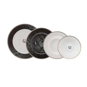 Karaca 24-Piece Porcelain Dinner Set