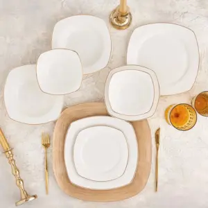 Karaca Adelia 24-Piece Dinner Set
