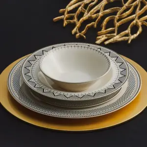 Karaca Globe 24-Piece Dinner Set for 6