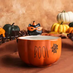 Karaca Halloween Boo Ceramic Bowl 15cm