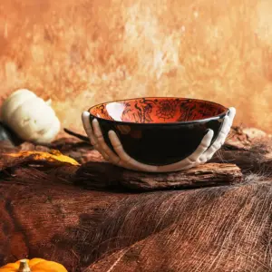 Karaca Halloween Cereal and Soup Bowl 17cm