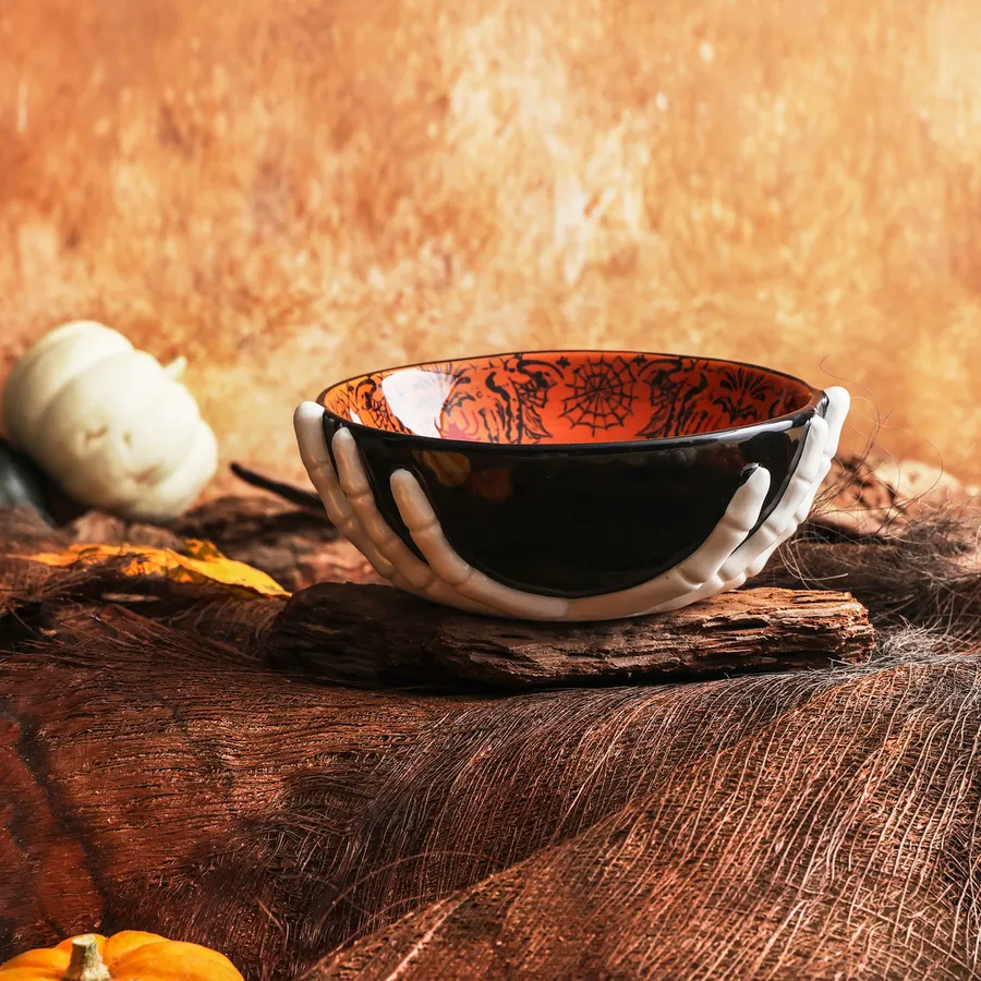 Karaca Halloween Cereal and Soup Bowl 17cm