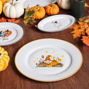 Karaca Halloween Elf Porcelain Dinner Plate