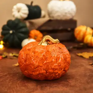 Karaca Halloween Pumpkin Decorative Trinket 17cm