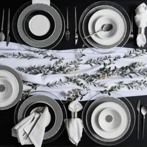 Karaca Newdebbie 24-Piece Dinner Set
