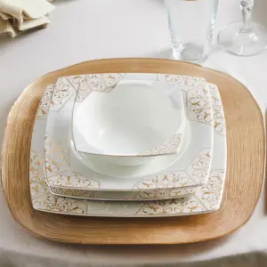 Karaca Rhona 60-Piece Dinner Set for 12