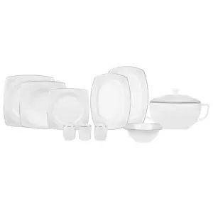 Karaca Zeyna 60-Piece Porcelain Dinner Set