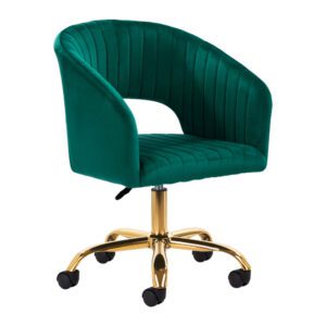 Stylish Green Swivel Chair 4Rico