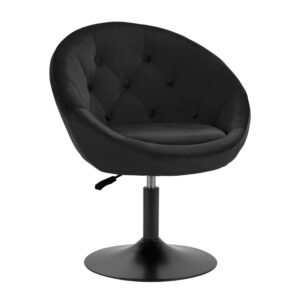 Swivel Chair 4Rico Black for Comfort