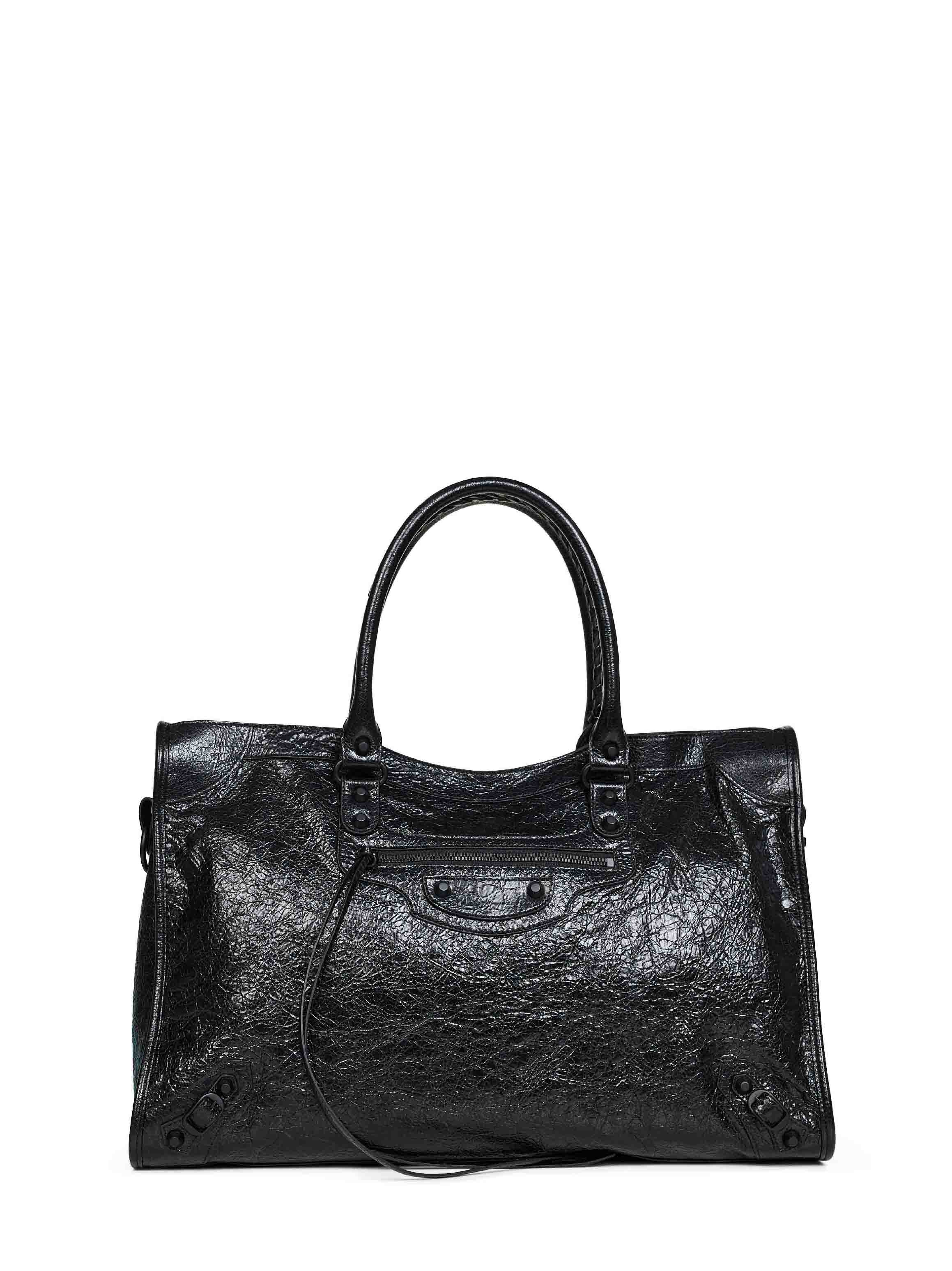 Balenciaga Le City Black Large Handbag