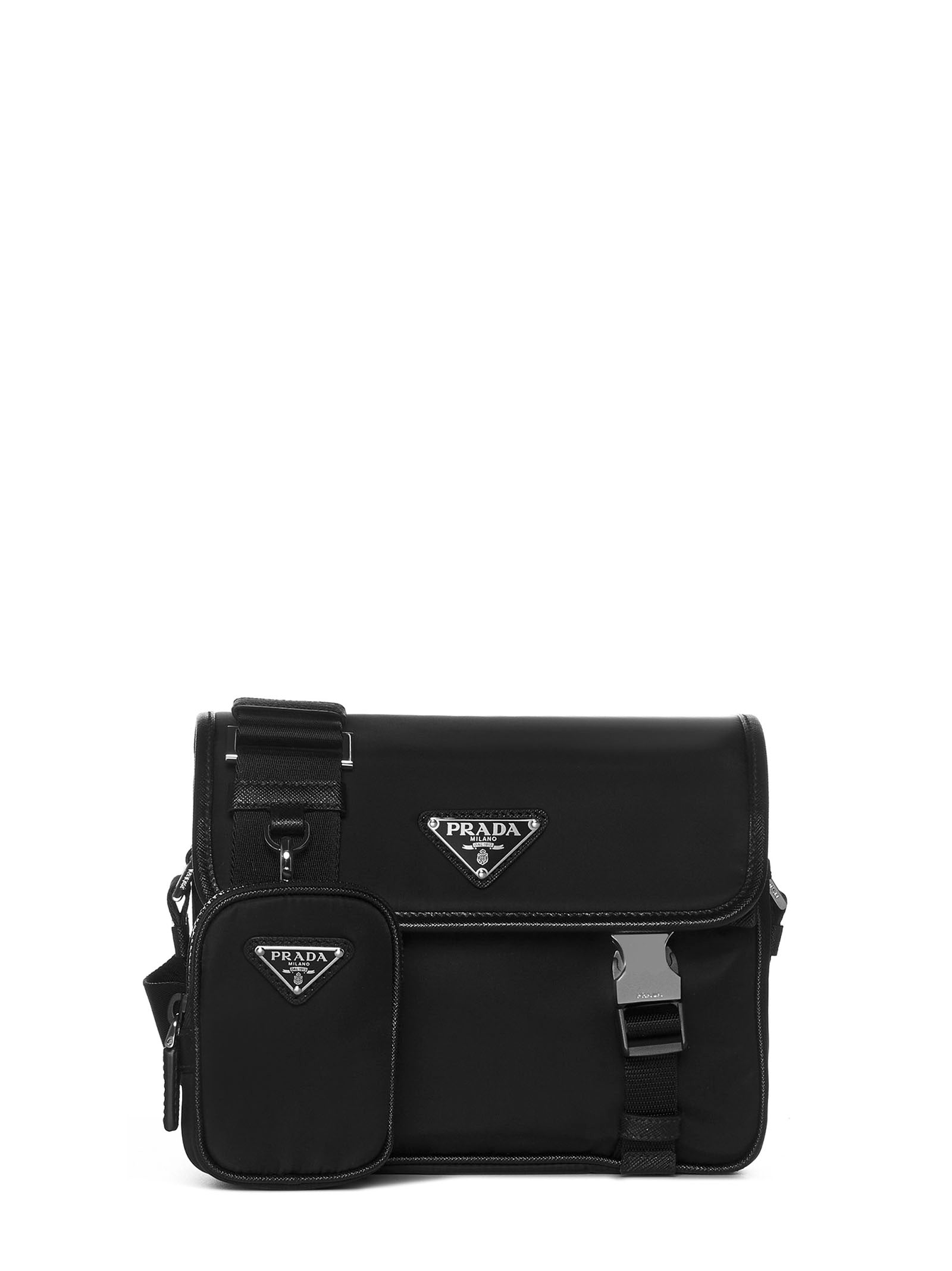 Prada Re-Nylon Logo Satchel Bag for Men – Stylish & Durable
