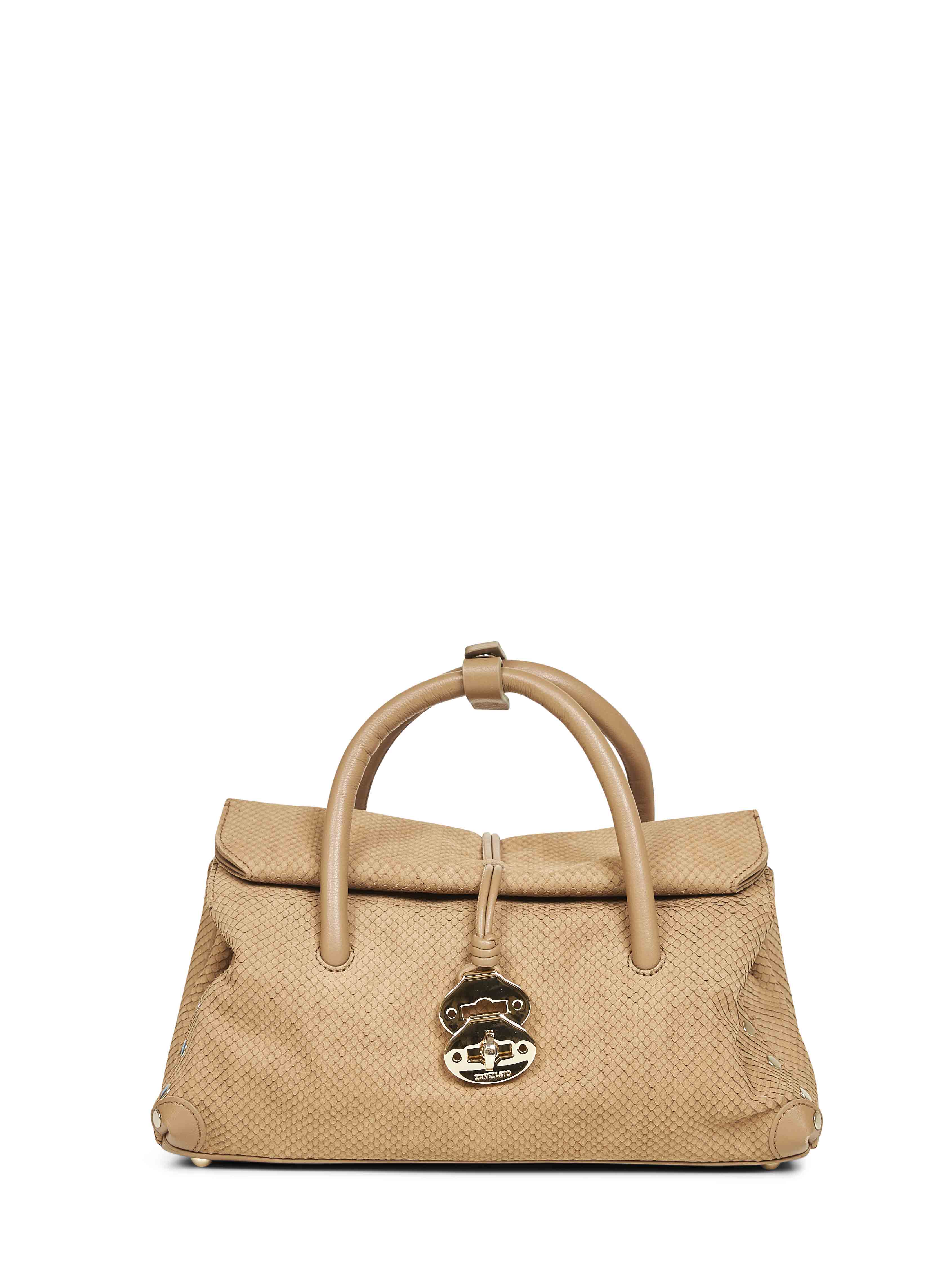 ZANELLATO Dotta Small Handbag – Beige