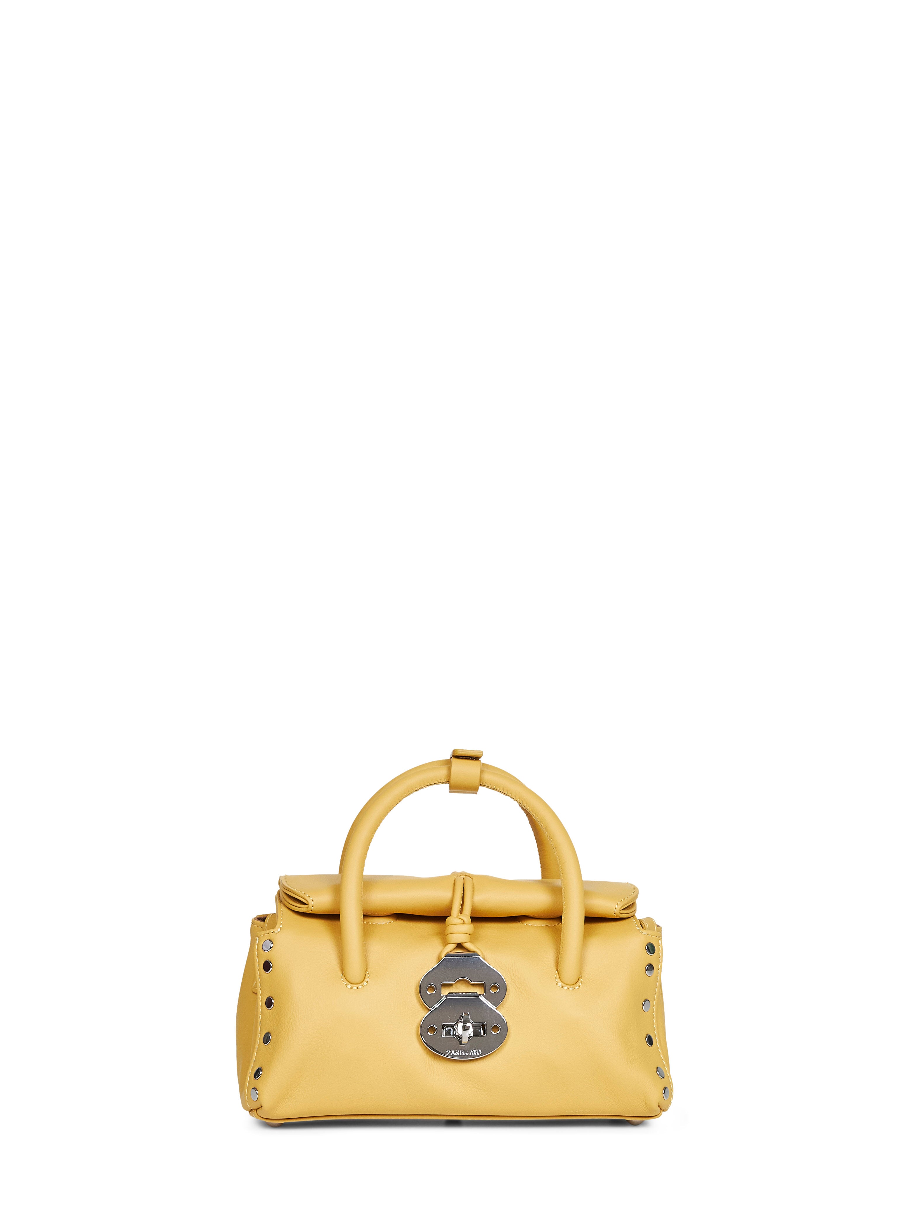 ZANELLATO Dotta Baby Handbag with Yellow Sole