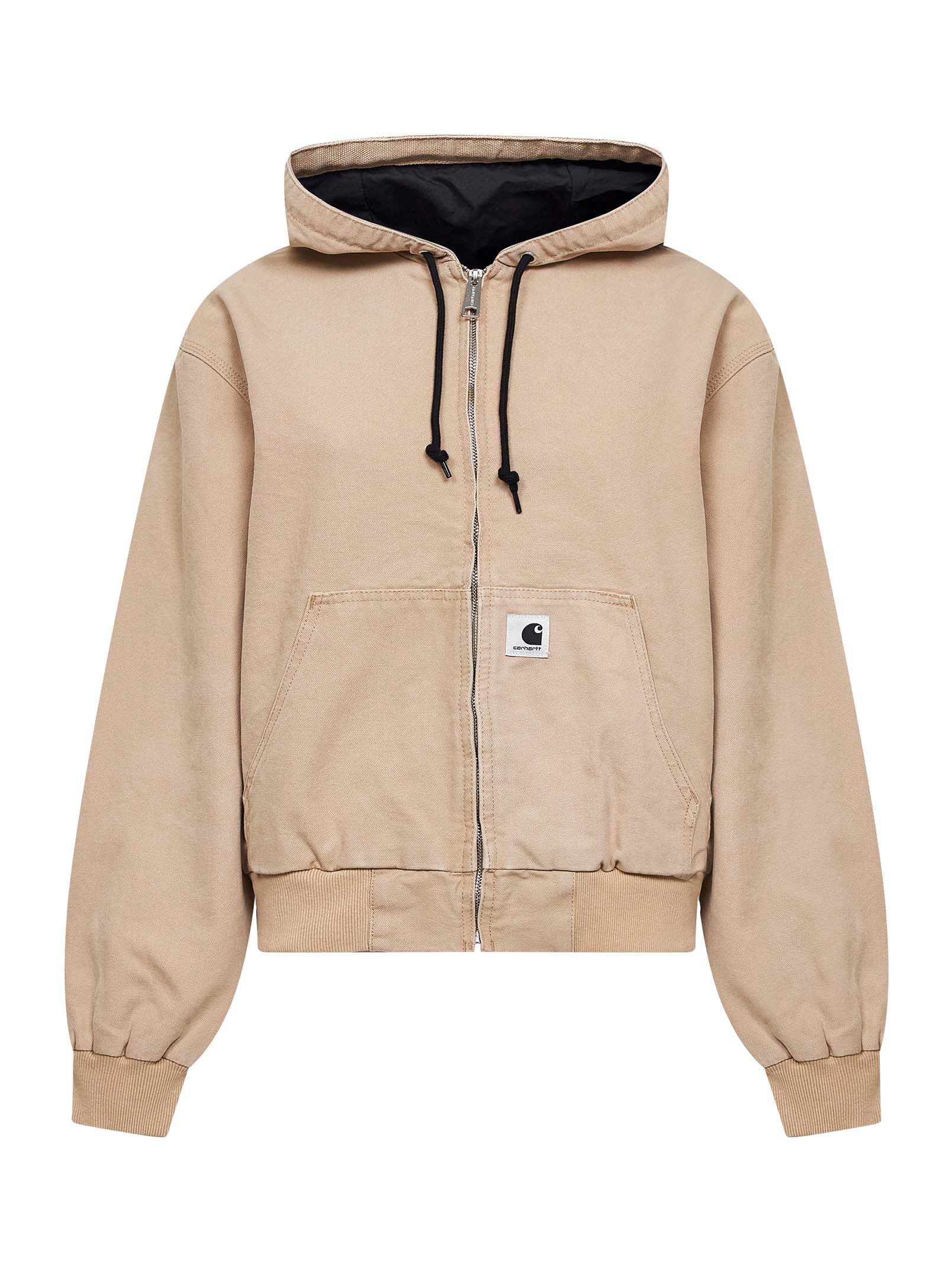 Unveiling the CARHARTT WIP Brown W’ OG Active Hooded Jacket for Women: A Stylish Review