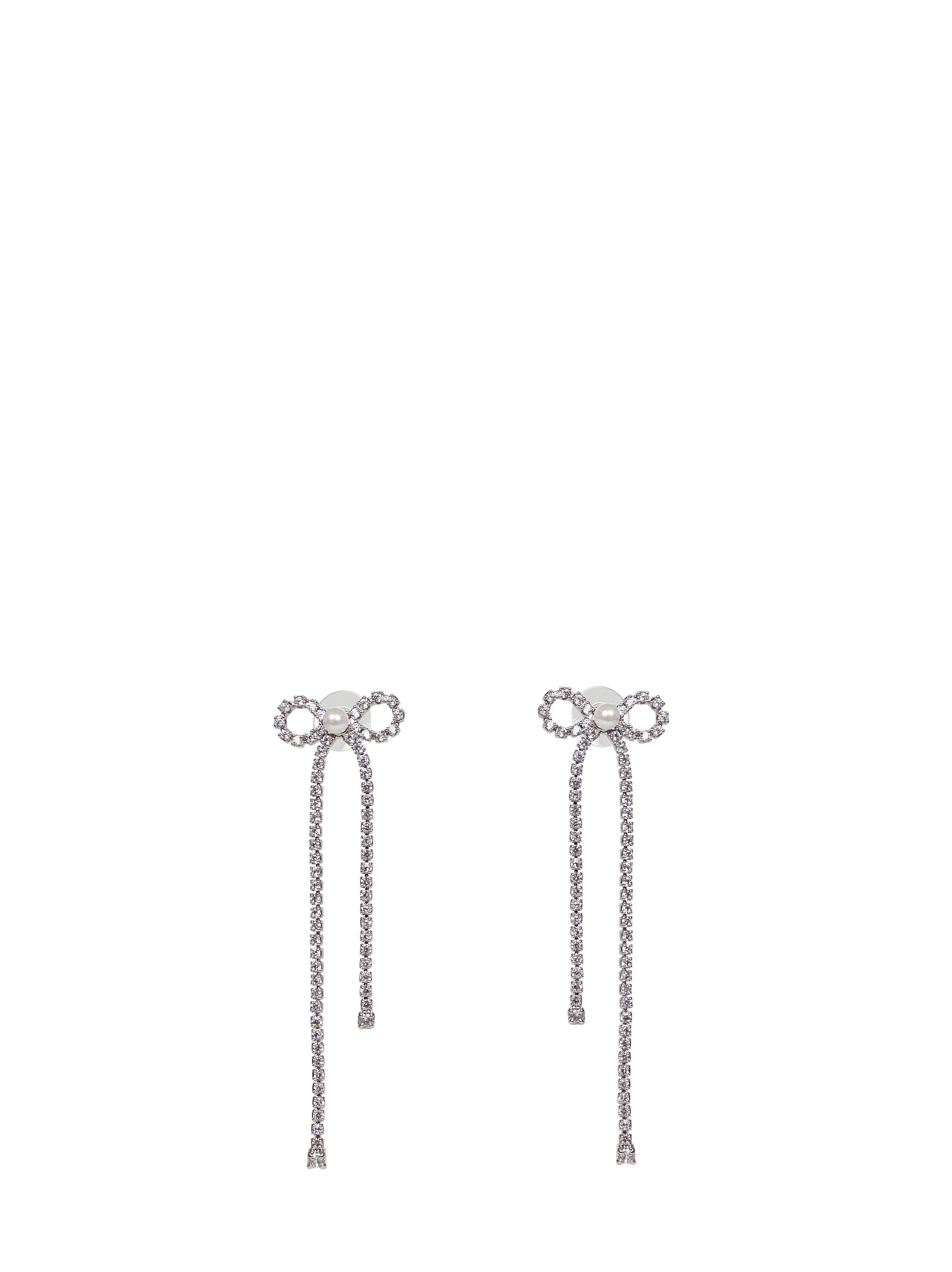 Stunning Review of SELF PORTRAIT Crystal Droplet Bow Earrings for Women