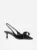 PRADA Leather Brushed Slingback Pumps super