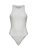 ALAÏA | White ribbed knit tank bodysuit | Women | 40