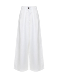 BATAKOVIC White Linen Wide-Leg Trousers Review: Effortless Style for Women