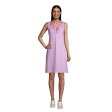 Review of Draper James Sleeveless Cotton Beach Cover-Up for Women – Size 20, Pink by Lands’ End