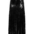 Stunning SELF PORTRAIT Black Sequin Cropped Top Review for Women Size 12