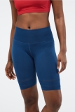 Fabletics High-Waisted SculptKnit Perforated Shorts Review: Women’s Blue XS Comfort & Style