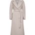 Max Mara S Chocolate Poldo Long Wrap Coat Review: Stylish Elegance for Women Size 42
