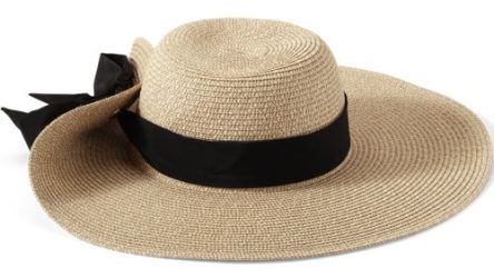 Lands’ End Wide Brimmed Straw Sun Hat Review: Stylish Protection for Women in White (S-M)